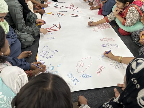 a session in progress at Rafooghar